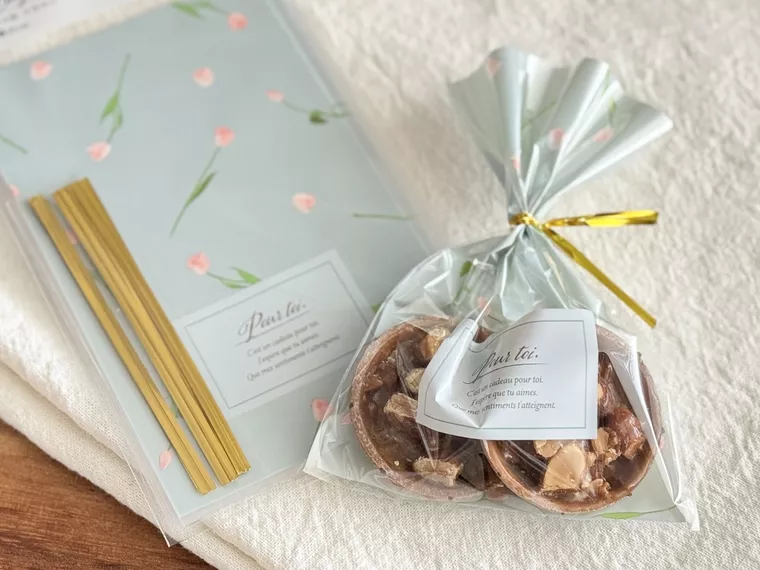 お菓子のバレンタインラッピング51選！100均でお菓子別の包み方