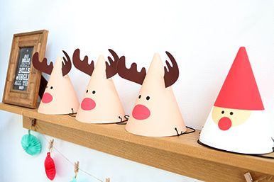 DIY Idea : パーティーハット - リトルレモネードバルーン＆パーティープランナ