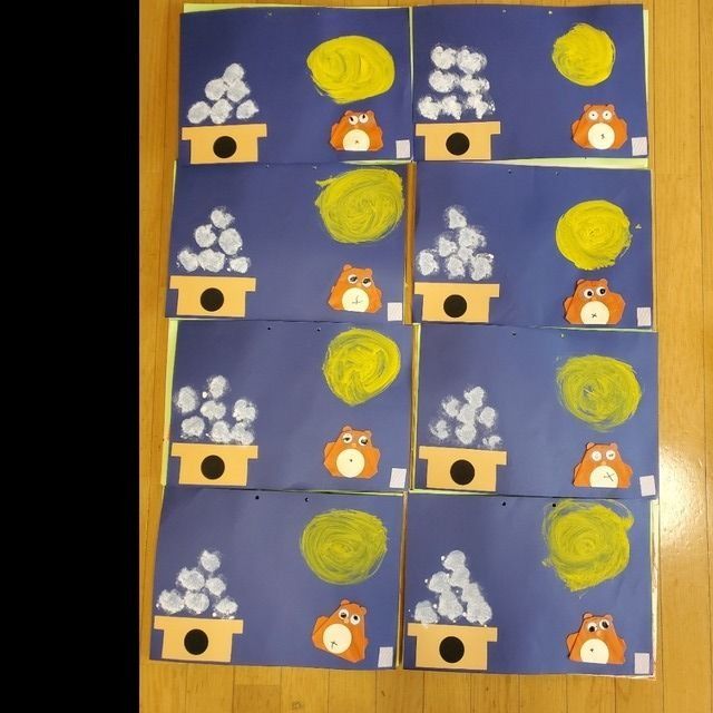 たんぽぽ組 ０歳児 のお月見製作袋井市の小規模保育所こどもサポートかみふうせん