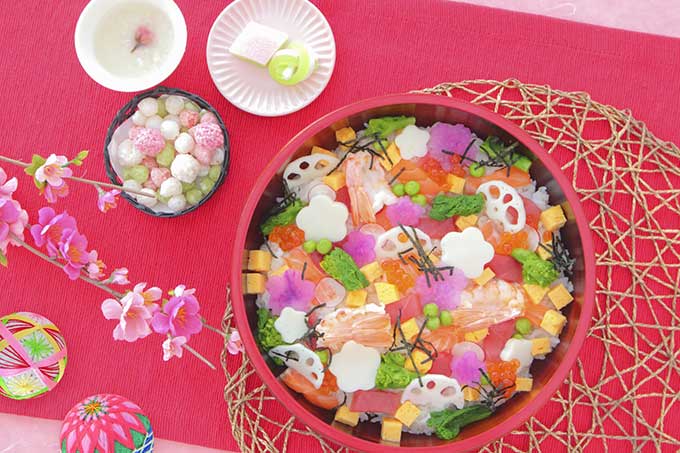 親子で楽しもう！桃の節句 ひな祭り│「健康な食」をデザインする ビオサポレシピ