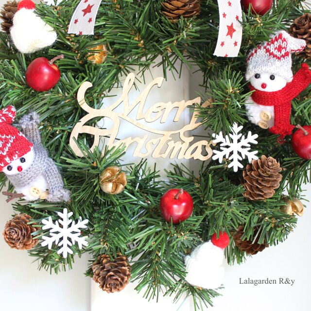 クリスマスリース ゆきだるま 風船 - メルカリ