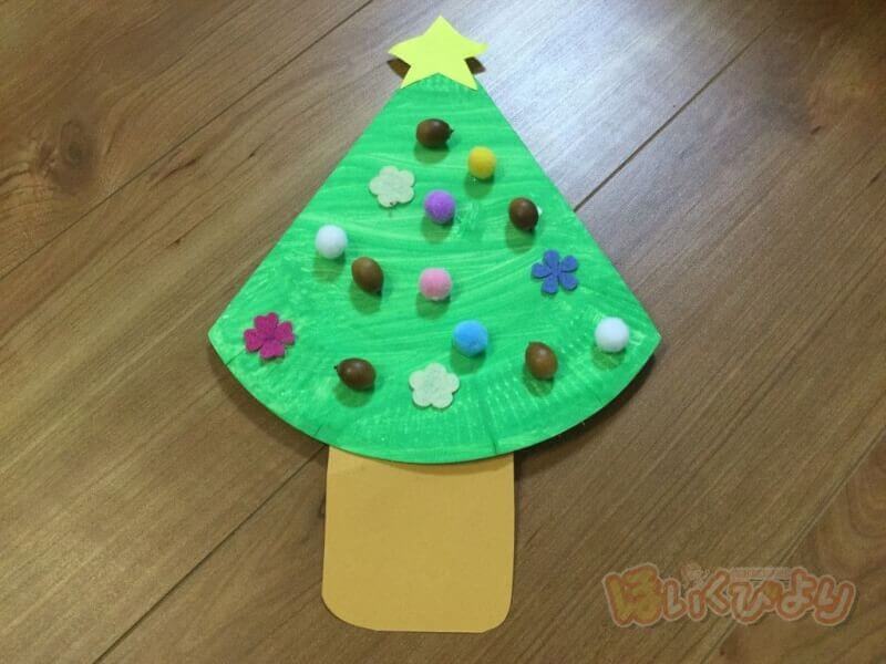 DAISO フラワーペーパーで作れちゃう！世界に１つだけのクリスマスリース&あんふぁん