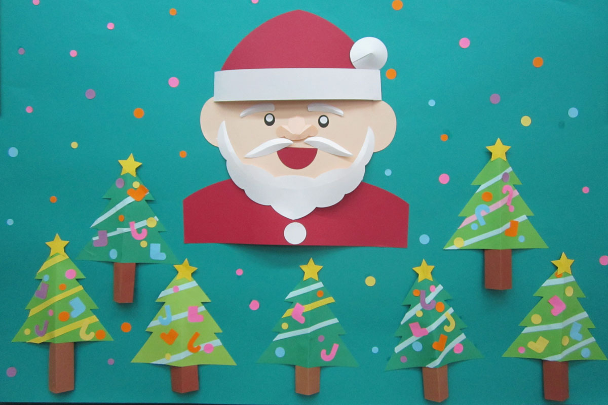 サンタ・トナカイの帽子～クリスマスの手作り衣装 12月の工作 保育士・幼稚園教諭のための情報メディア ほいくis ほいくいず