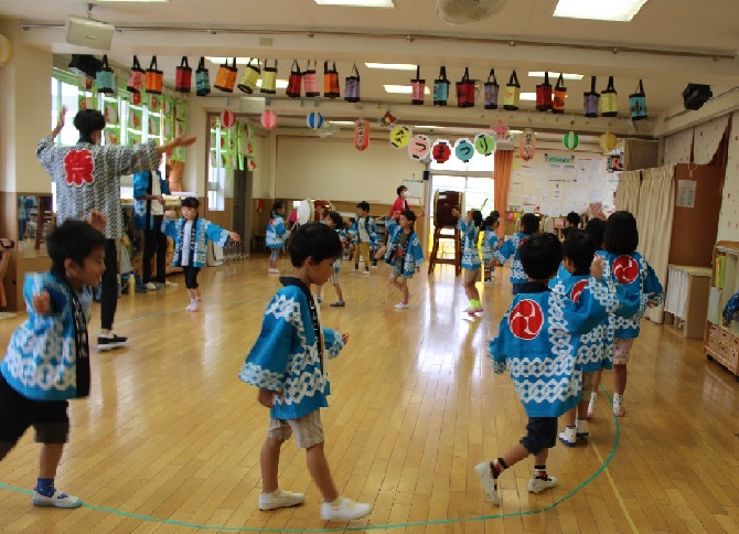 おまつりって楽しいね♬新日本保育園