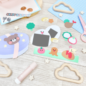 壁面飾り画用紙壁面お誕生日表新年度