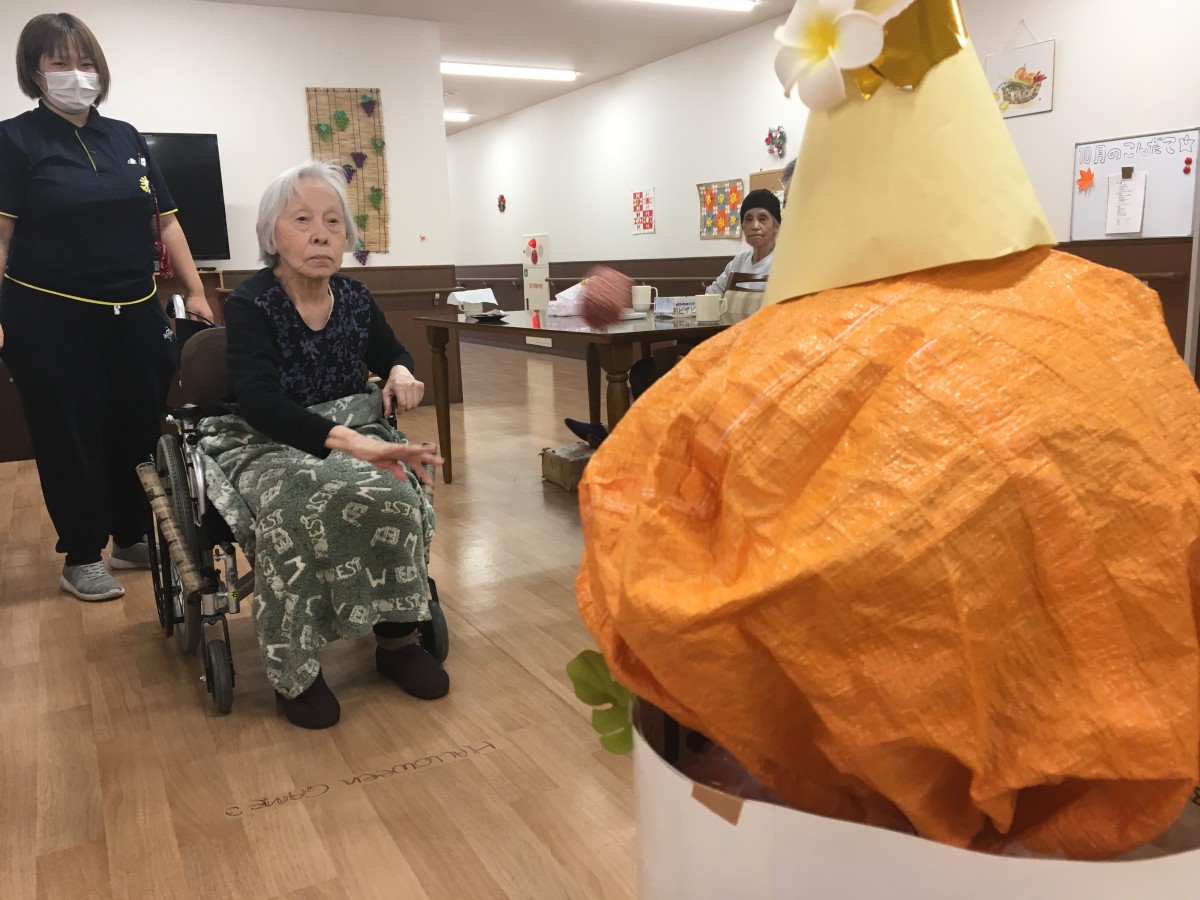 ハロウィンの吊るし飾り