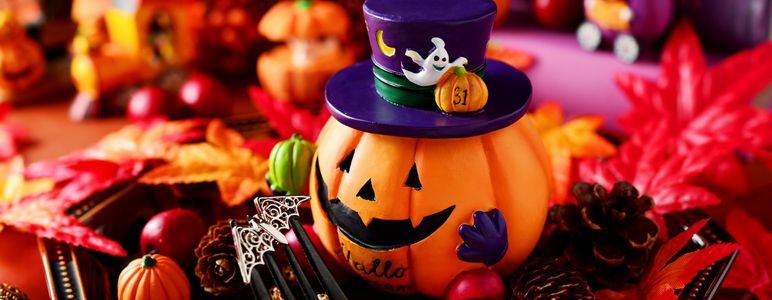 ハロウィン ディスプレイ オハイオパンプキンＬサイズ 18ｃｍ 店舗装飾 売り場作り イベント飾り付け ディスプレイ ハロウィン装飾