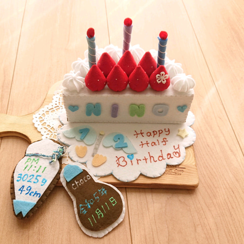 ハーフバースデーはクレイケーキでお祝い！作り方やアイデアを紹介こども写真館スタジオアリス写真スタジオ・フォトスタジオ