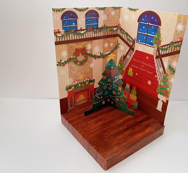 100均 クリスマスディスプレイのおしゃれなアレンジ・飾り方のインテリア実例RoomClip ルームクリップ