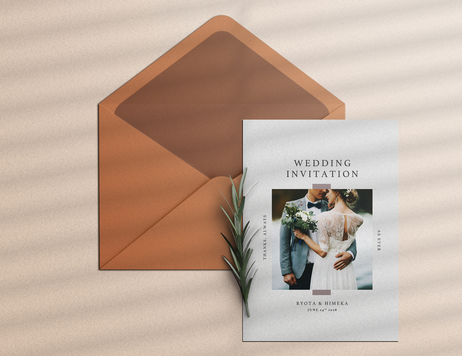 海外ウエディングのハイセンスな招待状デザイン８選marry マリー