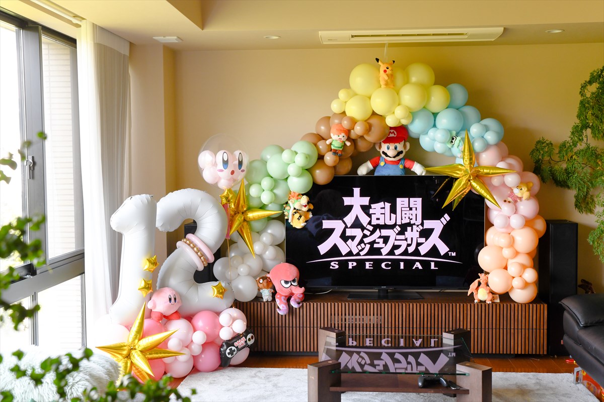 送料無料 インク スプラッシュ バースデー ガーランド 誕生日 結婚式 お食い初め ハーフバースデー 飾り 壁面 スプラトゥーン -KIRIEYA0114'S GALLERYminne byGMOペパボ 国内最大級のハンドメイド・手作り通販サイト