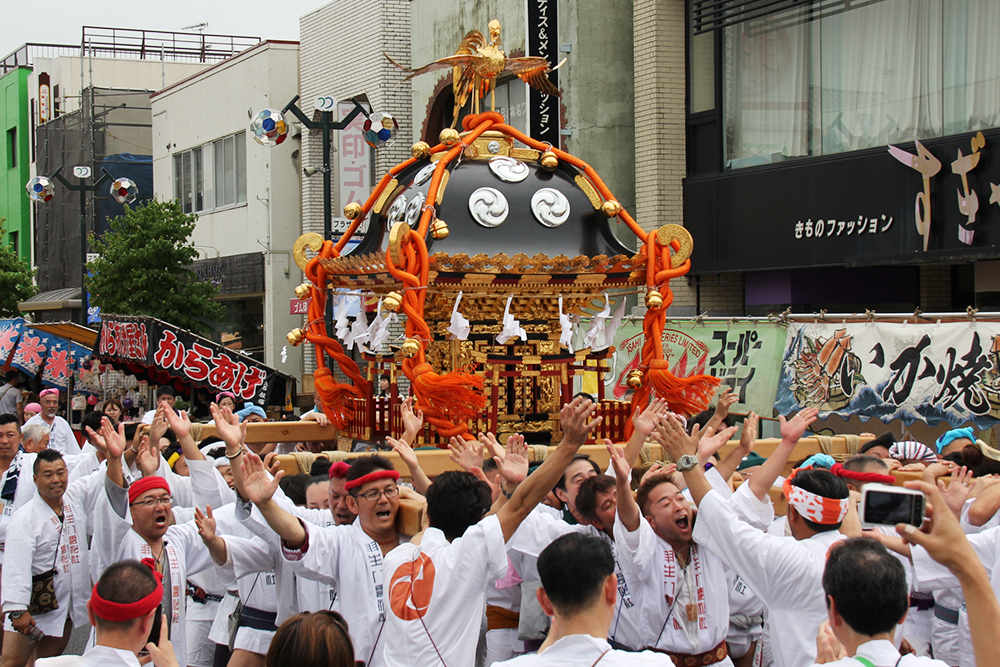 390年以上の歴史、羽生てんのうさま夏祭りで客あふれる 羽生が最も燃える祭り、みこし11基と山車2基埼玉新聞埼玉の最新ニュース・スポーツ・地域の話題