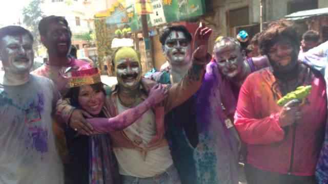 ネパール ホーリー祭TikTok