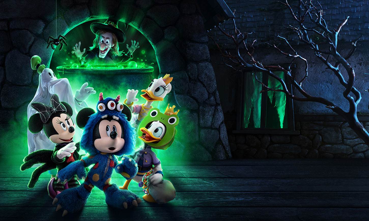 4Kスニーク あなたはどっち派？トリックダンス？ トリートダンス？ディズニーシーのハロウィーン「ディズニー・ハロウィーン・グリーティング」トリックオアトリート 2023年9月14日