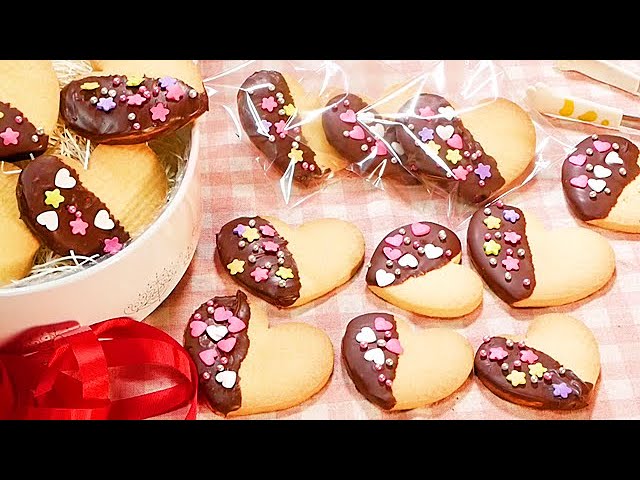 手作りバレンタインチョコ 生チョコサンドクッキーのレシピ