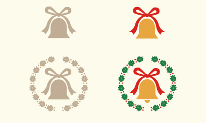 クリスマスベル イラスト リアル229987917- イメージマート