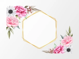 かわいい誕生日パーティーのフレーム 10種OKUMONO