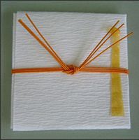 ご祝儀袋を使ったDIYアート作品TikTok