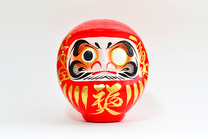 だるまの目入れ光明第三こども園