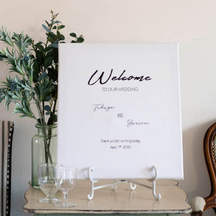 結婚式余興 〜365日〜友人の直筆メッセージを使った祝福ムービ