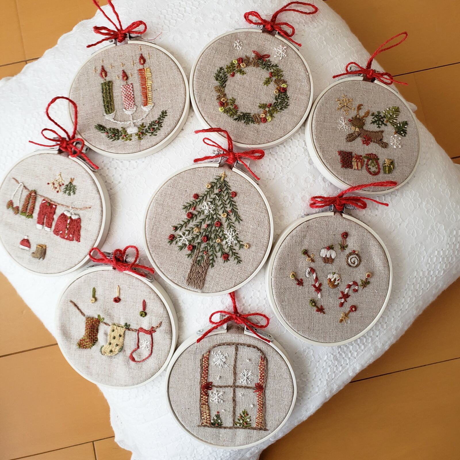 クリスマスオーナメントを手作り♪雪だるま スノーマン の作り方 無料型紙ありnunocoto fabric