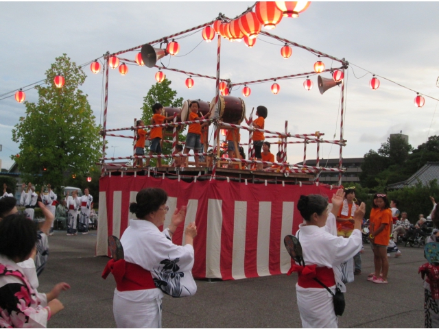 和太鼓 和楽器 長胴太鼓 面太鼓 祭り 昭和レトロ 盆踊り大会 1寸