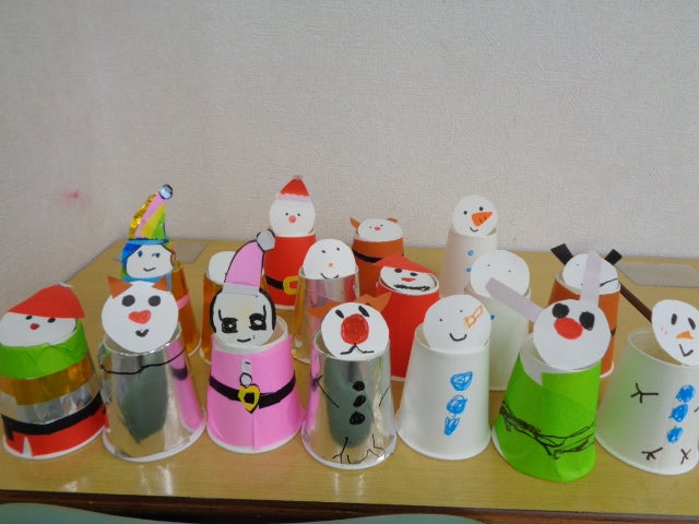 紙コップでクリスマス☆25.stamp - 楽天ブログ