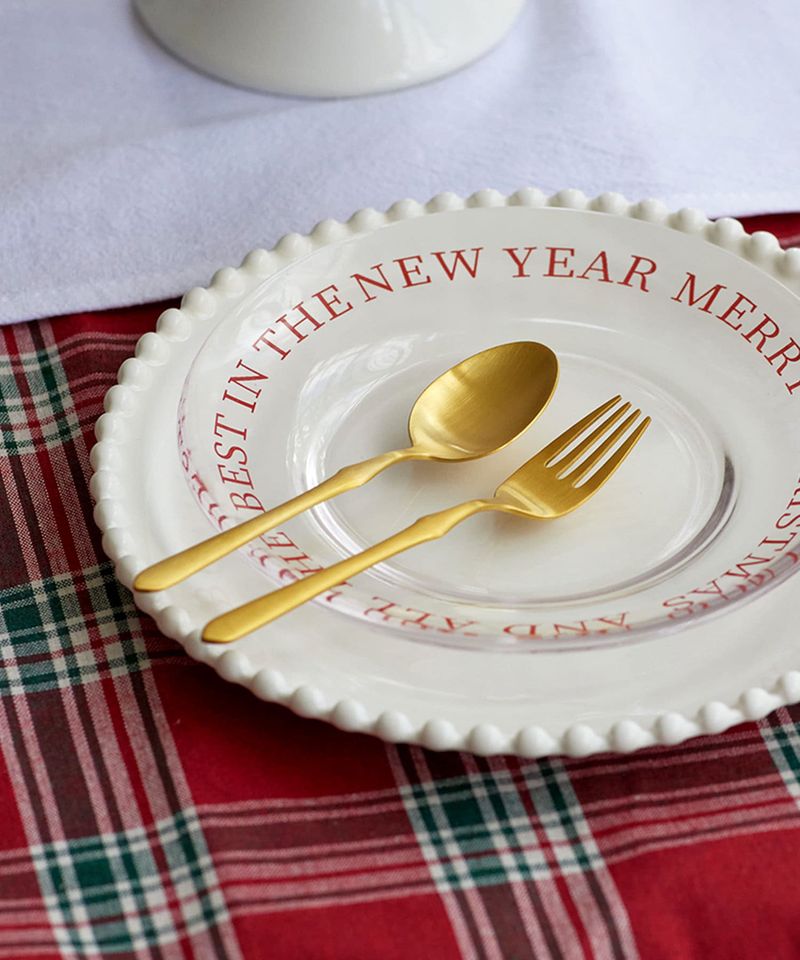 星型リング付きテーブルナプキン 1セット スリーコインズ クリスマス