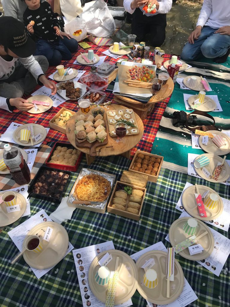 砧公園でお花見～♪ 砧公園＠世田谷区ろっきぃのお酒ブログ