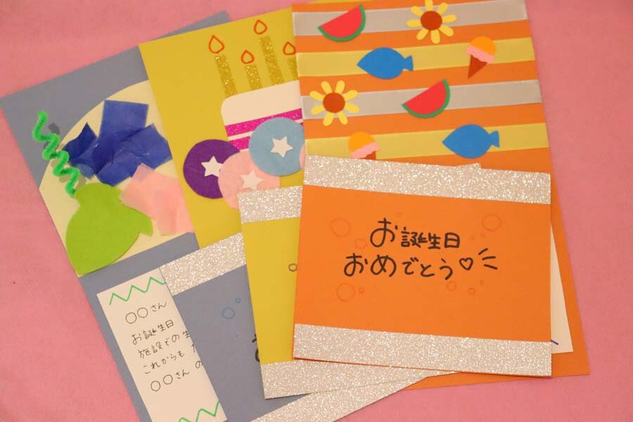 お誕生日カード 動物と乗り物型紙配布 きのぴ✂️製作アイディア✂️