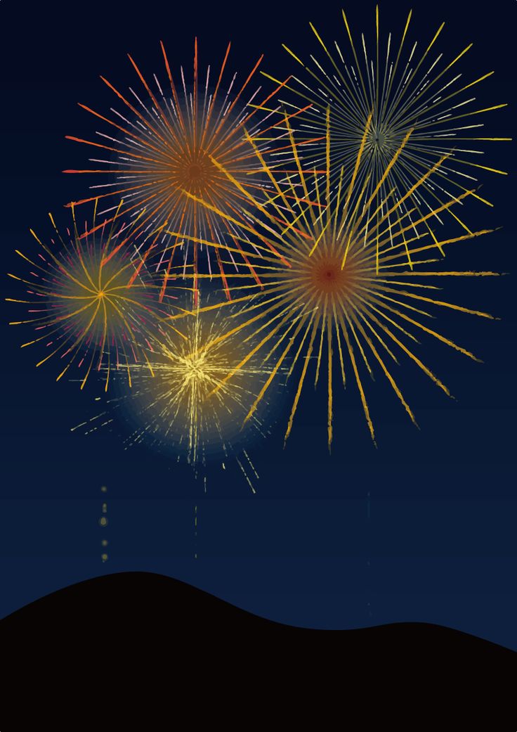 お祭りの背景 縦型 ：イラスト無料