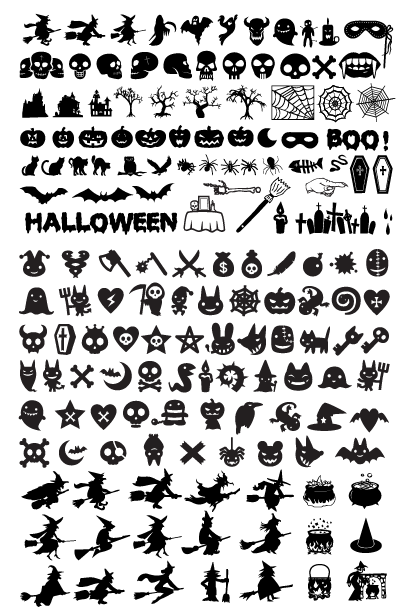 ハロウィンの囲みフレーム飾り枠イラスト無料イラスト かわいいフリー素材集 フレームぽけっと