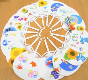 クラフトパンチ 夏祭り うちわ9個Yahoo!フリマ 旧PayPayフリマ