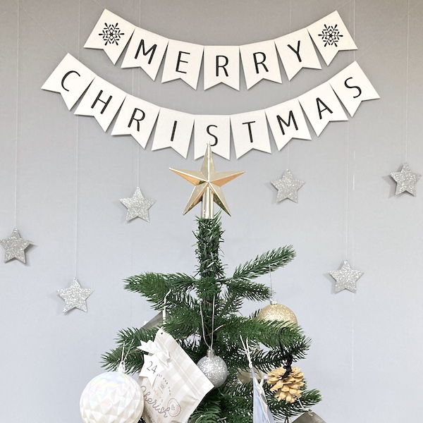 クリスマス ガーランドを折り紙で作ろう！サンタさんの物干し竿だよためになる暮らしと芸能情報