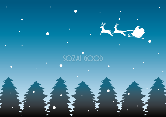 フリー素材 クリスマス背景 - くるくる喫茶店 - BOOTH