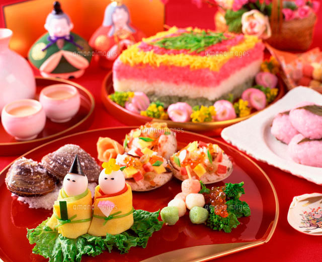 雛人形のフリー素材 ひな祭りイラストかくぬる素材工房