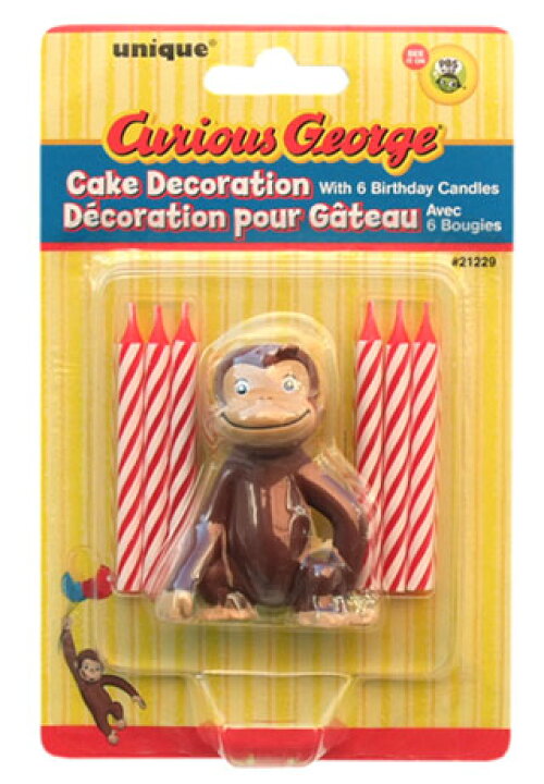 お猿のジョージプレートでバースデーケーキ ichikaSnapdish スナップディッシュID:eGq1ea