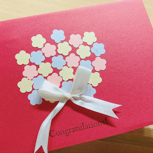 心を込めて♡手書きメッセージカード 結婚祝い- Miking HANDMADEminne byGMOペパボ国内最大級のハンドメイド・手作り通販サイト