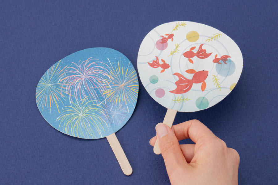 手作りうちわ祭り- 無料テンプレート公開中 - 楽しもう Office