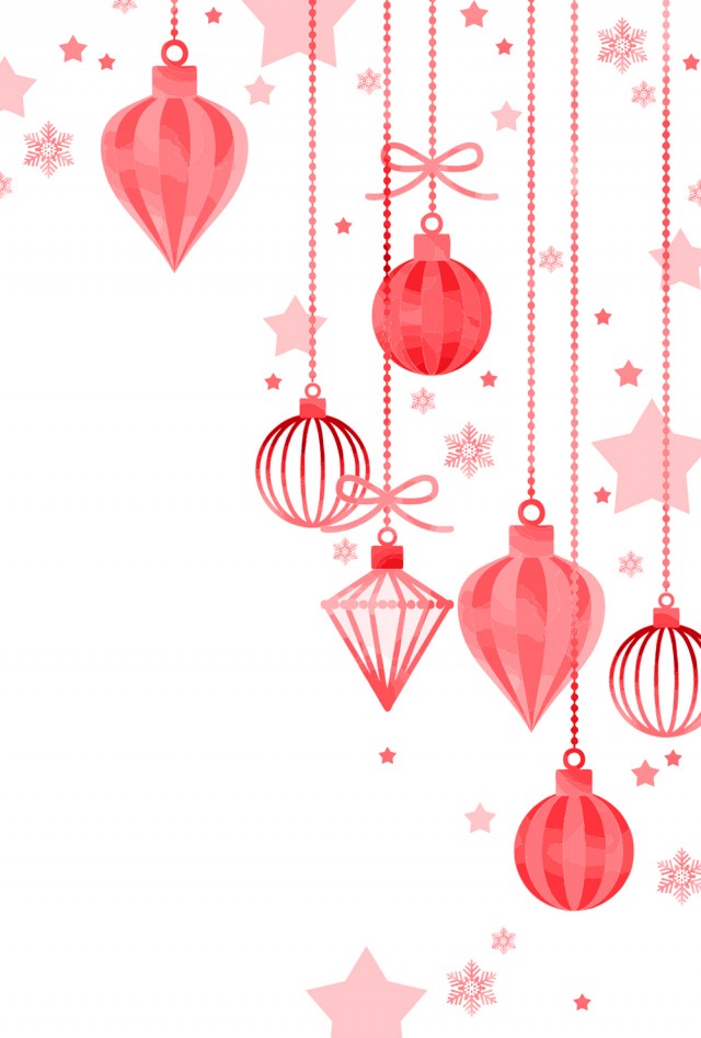 クリスマスオーナメント Merry Christmas、ベル、リボン、ヒイラギ、アイテム無料イラスト素材素材ラボ