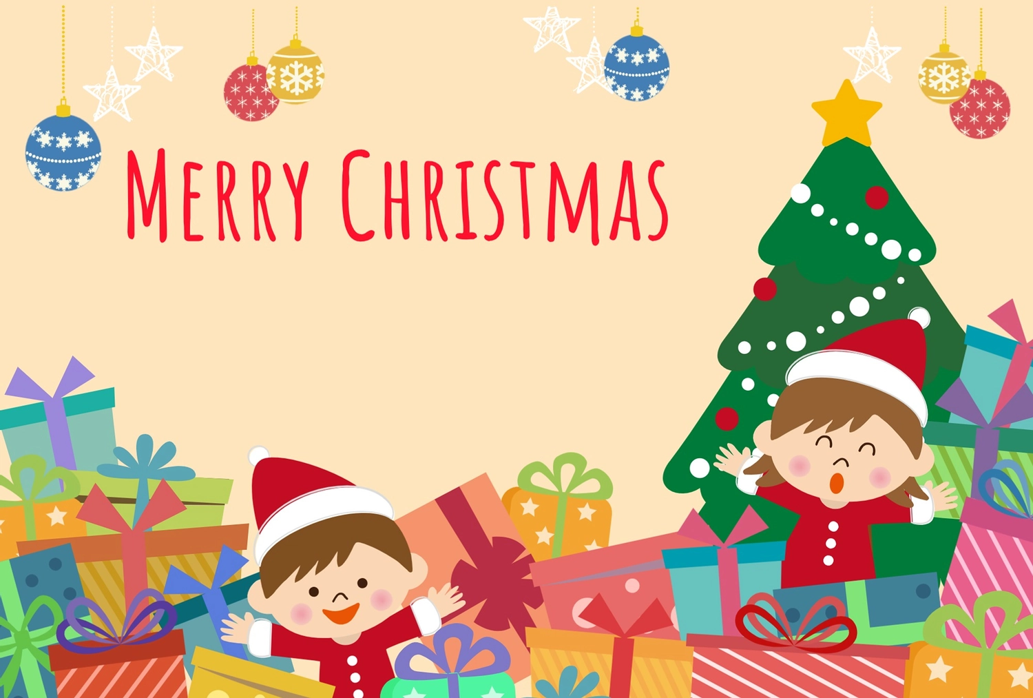 子供が喜ぶ！無料で使える可愛いクリスマスカードのご紹介クリスマスカード無料