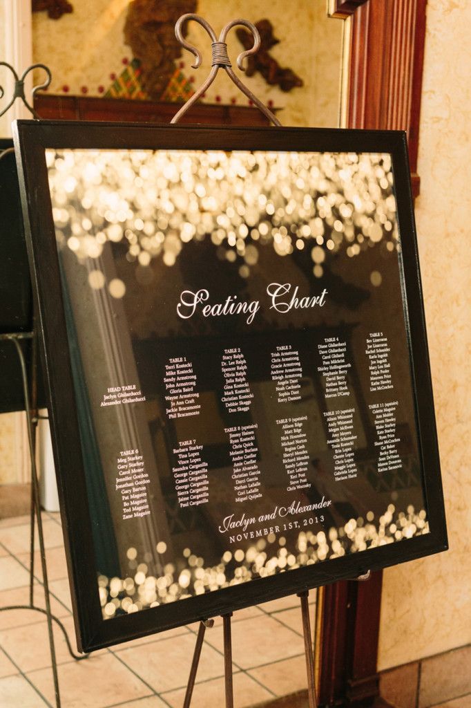 シーティングチャート ペールトーンホワイト │席次表DIY store PBW