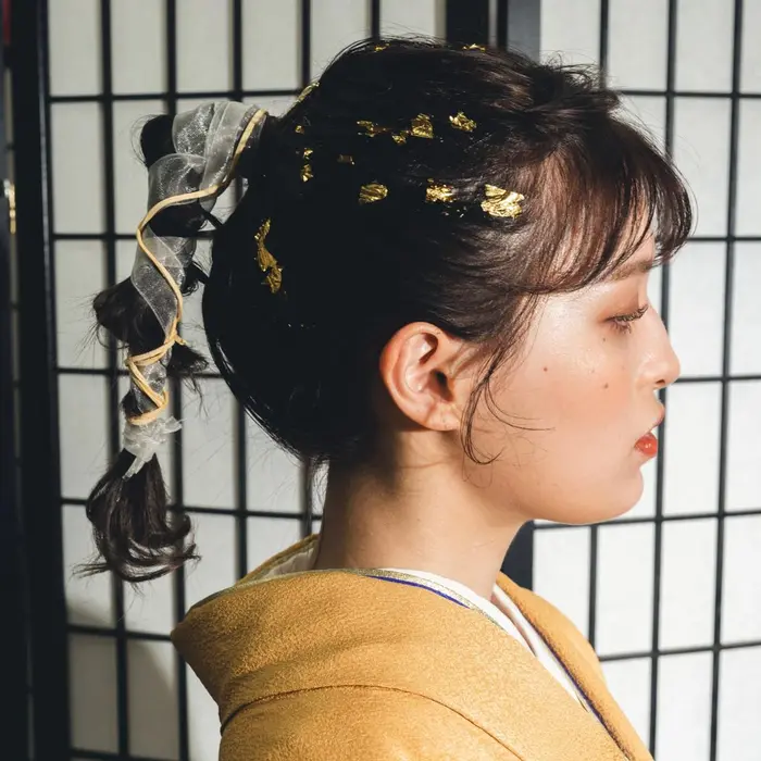 2025年秋 ミディアム 編み込み 成人式の髪型・ヘアアレンジ人気順ホットペッパービューティー ヘアスタイル