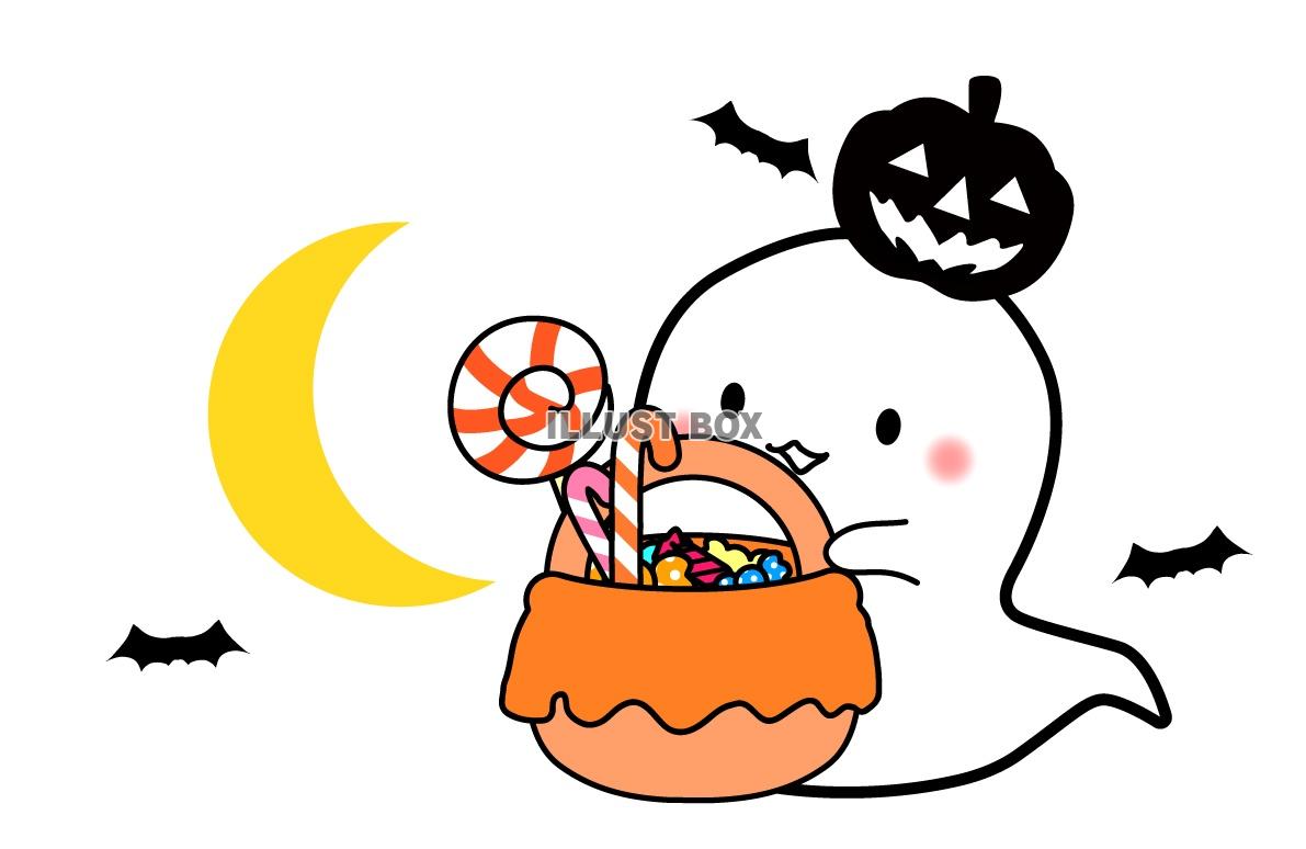 ハロウィンおばけ イラスト 保育で使える無料素材 ほいくisダウンロード