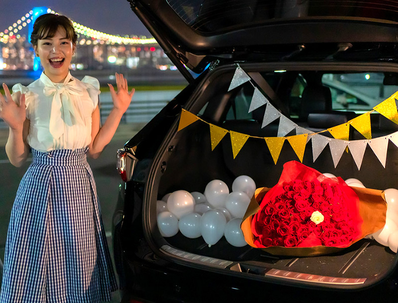 誕生日サプライズトランクやり方TikTok