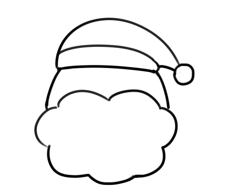 手描きクリスマスツリーイラストの簡単な描き方イラストプラザ