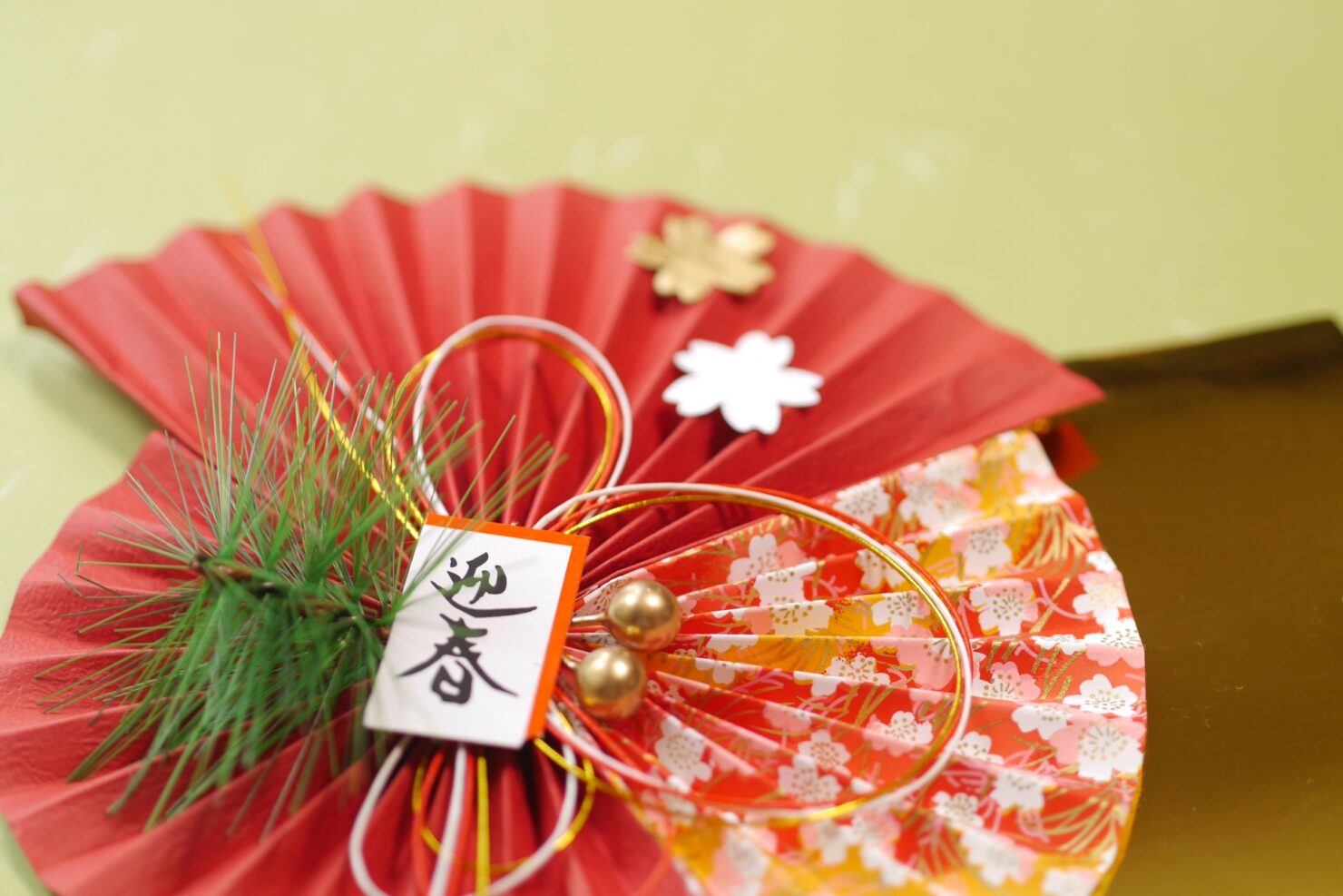 正月飾りの手作り100均レシピ！リースをベースに水引きを簡単に使う！Handmade recipe