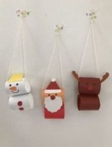 ヤクルト容器で作るサンタクロース🎅