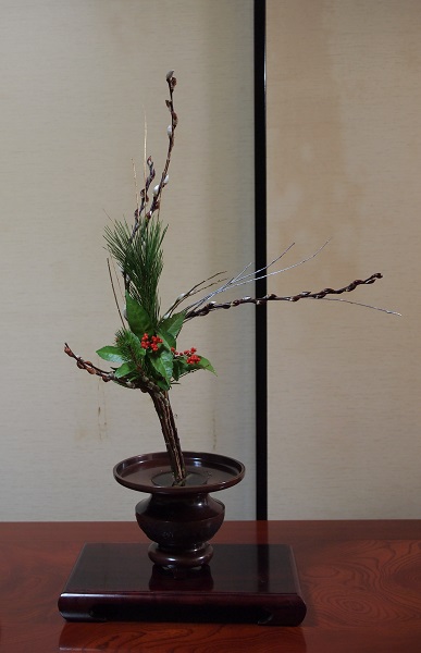 2020月1月の花 – 未生流