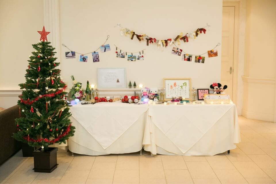 クリスマスウェディングのデコレーションアイデア！ガーランドフェア 横浜＆ハワイでオリジナルウェディング・結婚式・パーティプロデュース